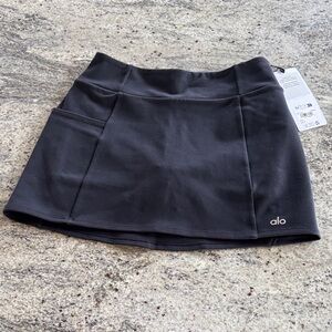 NWT Alo Yoga Airbrush High-Waist Good Form Tennis Skirt